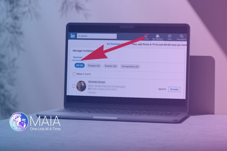 Team MAIA How to Manage LinkedIn Invitations StepbyStep